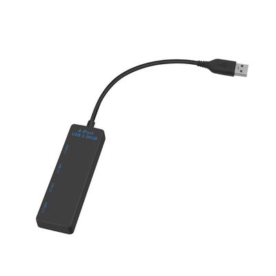 4Port USB2.0 Hub Expander Providing 4 USB2.0 Interfaces For PC Laptop TV Supports Data Transfer Charging Up To 480Mbps