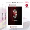 AC Milan 100% Round Full Drill 5D DIY Diamond Painting Embroidery Cross Stitch Rhinestone Décor