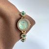 New Chinese Bracelet Watch Niche High Value Light Luxury Bead Women'S Watch High Sense Fritillary Face Quartz Watch