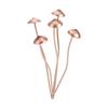 Rustic Metal Mushroom Garden Stakes Unique Mushroom Ground Decoration  Outdoor Garden Bonsai Decor