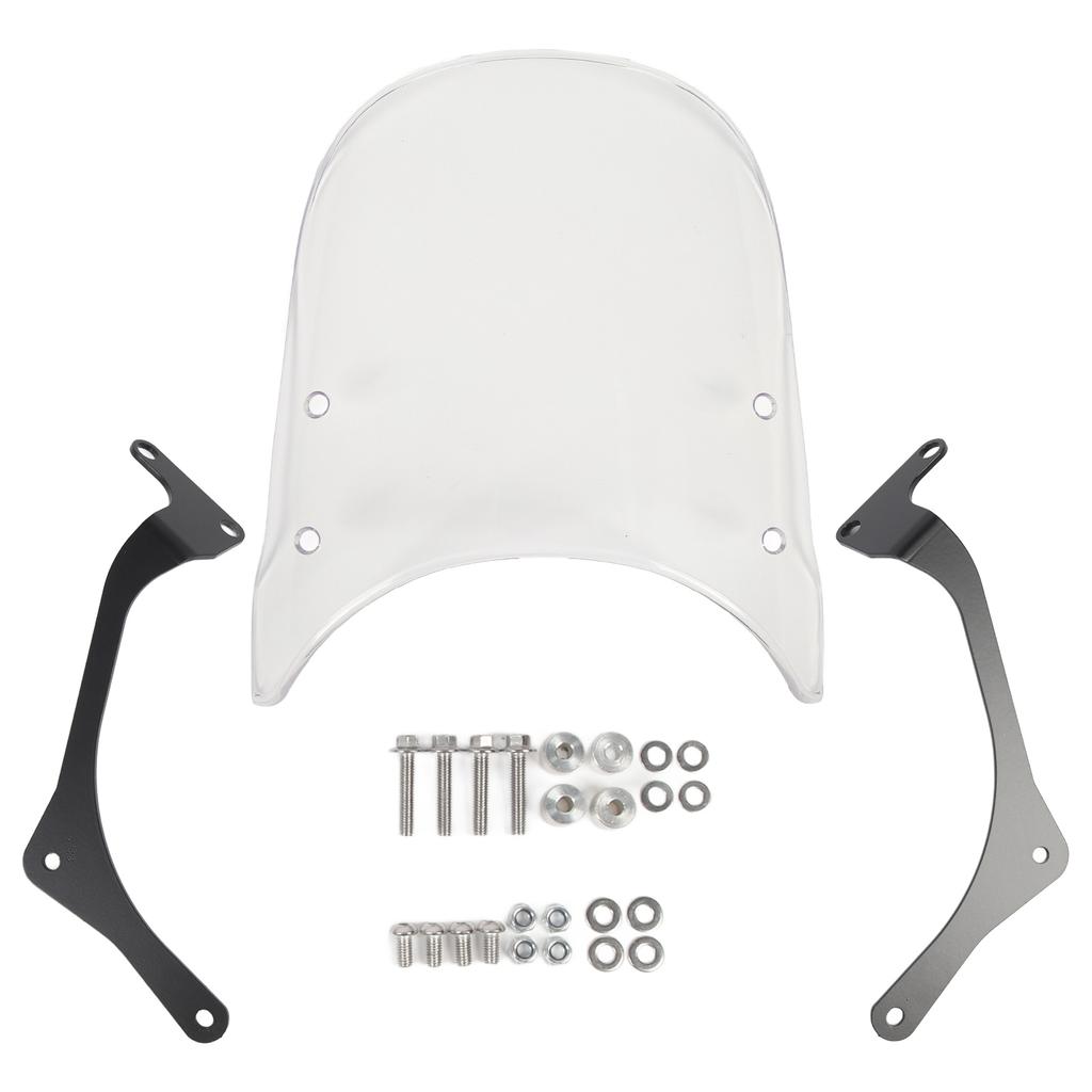 Motocyklowa przednia szyba PC deflektor wiatru owiewka szyba dla CT125 CT110 Hunter Cub