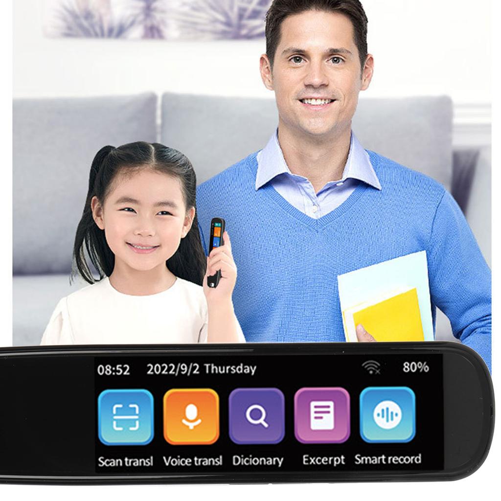 New 2.99in Scanning Translation Pen 2MP Smart HD WiFi 131 Language Translator Device Dictionary Pen for Language Learners