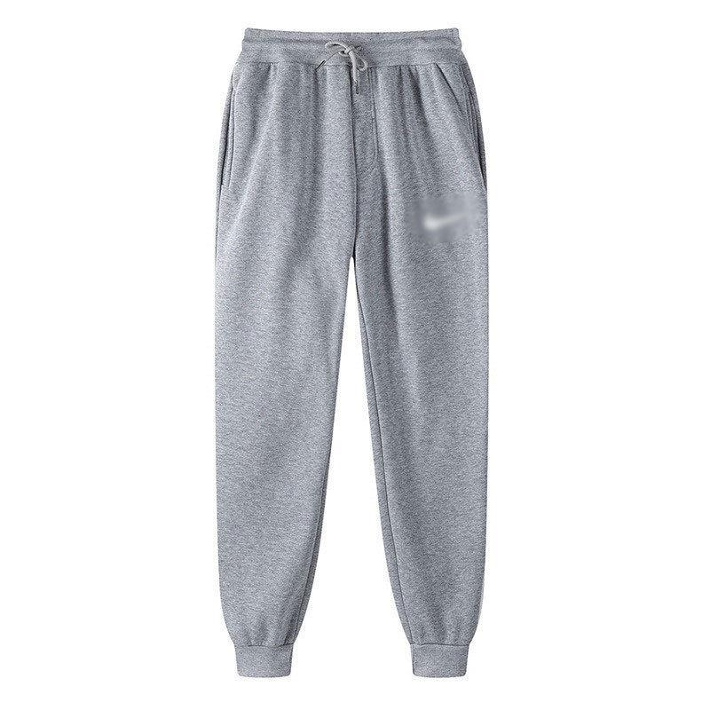 Pantaloni sportivi casual in pile spessi, aderenti, tendenza moda, pantaloni da uomo, pantaloni della tuta, best-seller primaverile e autunnale