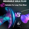 Alien Bird Silicone Anus Plug & Wearable Penis Toy for Beginners