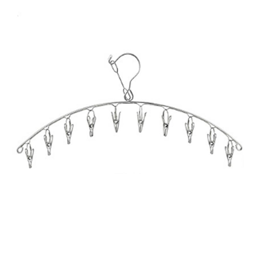 81020 Pegs Easy Hold Bathrooms Cloth Hanger Rack with clips Clothespin Clothes Hangers Socks Bras Towel Underwear drying Clips