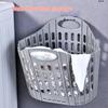 Bohemian Portable Laundry Basket Breathable Wall Mounted Storage Basket  Home Bathroom
