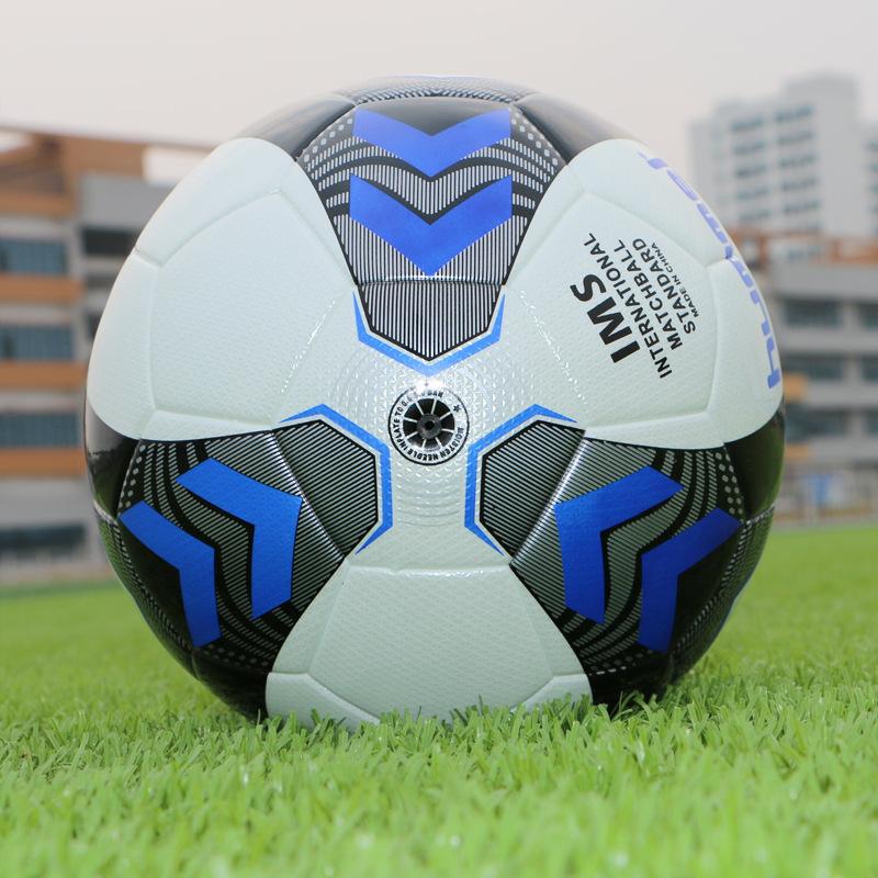 Coppa America No. 5 Palloni da Calcio Antiesplosione e Resistenti all'Usura in PU Termosaldati Senza Cuciture per Adulti Studenti Gioco Allenamento