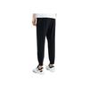 Anta Nine-Point Breathable Knitted Sports Pants Men Bottoms Basic-Black 152337308-2