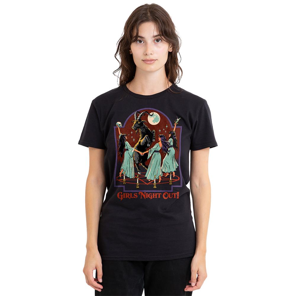 Steven Rhodes Womens/Ladies GirlÂ´s Night Out T-Shirt