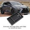 Center Console Organizer for Lexus NX 250 350 350h + Armrest Storage Box Mat