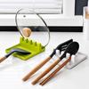 Nordic Style Spoon Holders Pot Holder Lid Fork Spatula Rack Shelf Organizer Plastic Chopsticks Holder Non-slip Kitchen Supplies