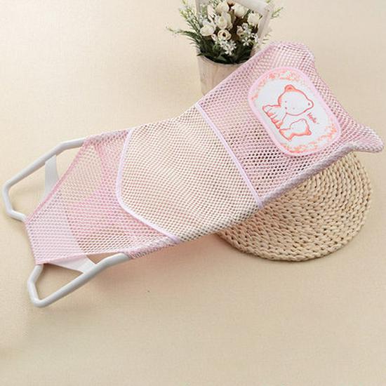 Universal Baby Bathtub Mesh Support: Newborn Bath Net for Sitting & Lying
