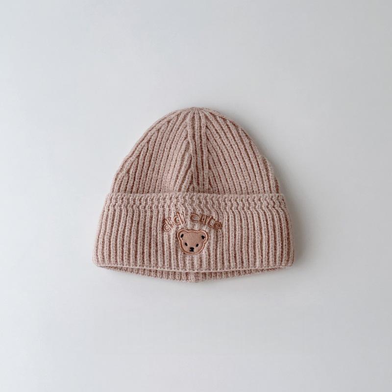 2025 Autumn/Winter Unisex Korean Knit Wool Hat for Kids and Babies - Warm, Trendy Pullover Design