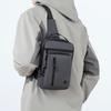 Men's Chest Bag Multifunctional Lightweight Large Capacity Commuting Nylon Outdoor Crossbody Bag
