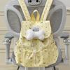 Schleifen-Kordelzug-Pünktchen-Rucksack Süßer Pendler-Rucksack Doppelschultertasche Lässiger Gebrauch