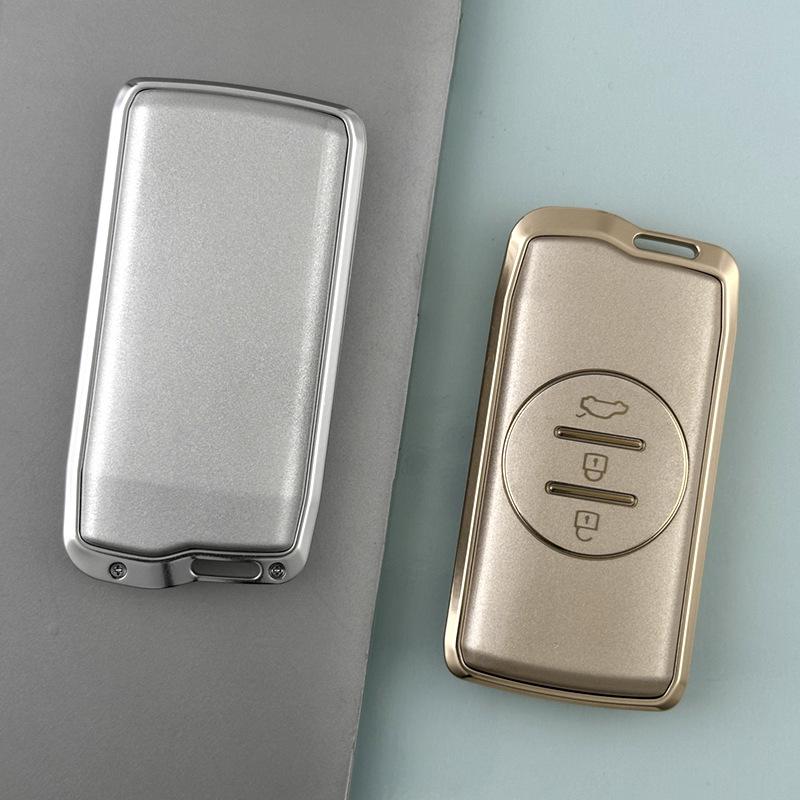 Aluminum Alloy Key Cover for 2021 Chery Exeed TL, Tiggo 3x Plus, and Tiggo 7 Pro