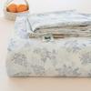 All-Cotton Dorm Bedding Set: Printed Sheets, Mattress Protector, and Pillowcases