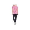 Under Armour Solid Color Letter Logo Print Round Neck Casual Breathable Short Sleeve T-Shirt Women Tops Pink 1356305-680