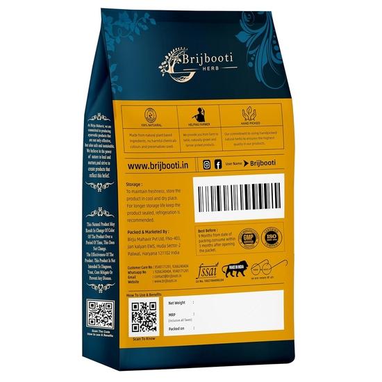 Birju Mahavir 1 KG PURE SHANKHPUSHPI/CONVOLVULUS PLURICALIS POWDER (BMKB), Natural (BMPL-339)