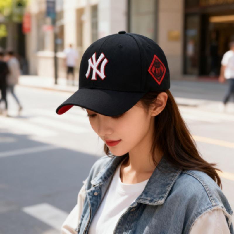 Adjustable NY Yankees & LA Baseball Cap, Unisex Sunshade Duckbill Hat