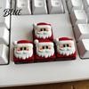 Christmas Santa Keycap for Mechanical Keyboards 3D Printed PETG Gift Gamers Cute Keycap Exquisitely Crafted Keyboard Switch Cap Customization