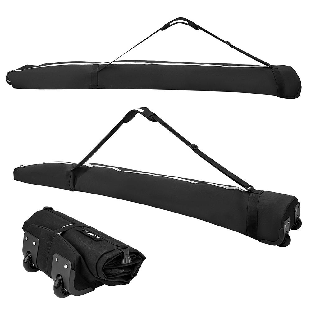 Slijtvaste Snowboardtas met Wielen Winter Skiuitrusting Opbergtas 600D Oxford Grote Capaciteit voor Snowboard Bril Handschoenen