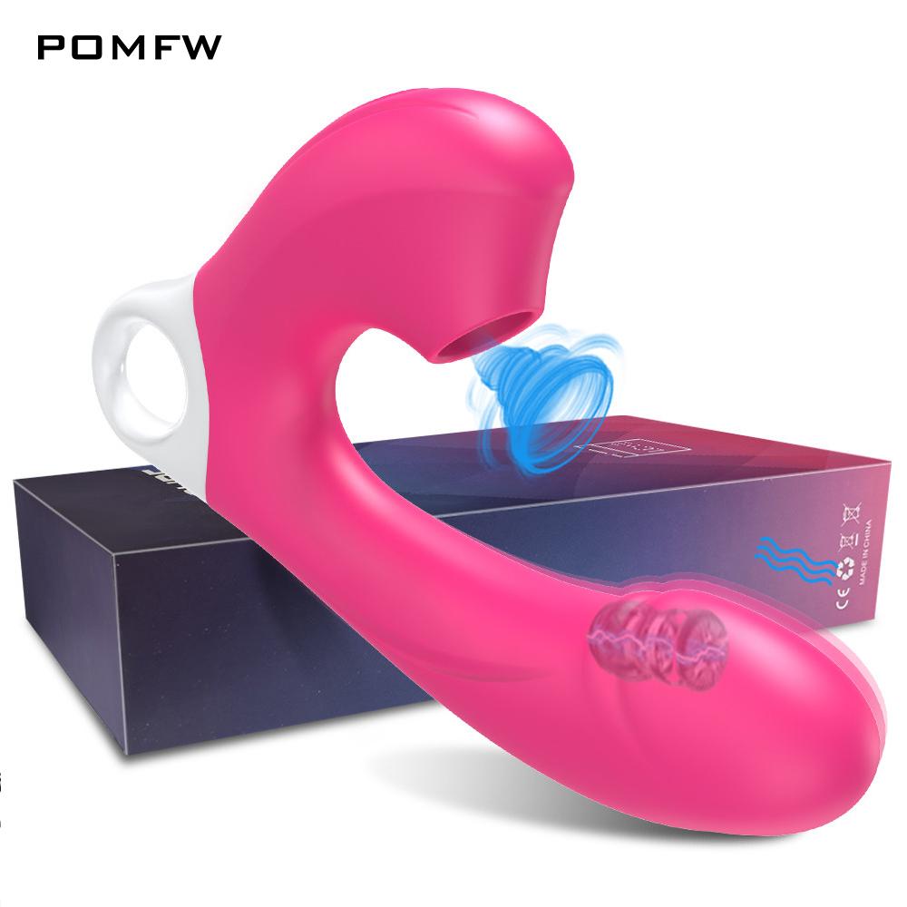 15 Modes Powerful Dildo Vibrator Female Masturbator G Spot Clitoris Sucker Vacuum Stimulator Adult Supplies Sex Toy for