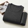 Underwear for Men Fleece Lined Base Layer Set Winter Warm
