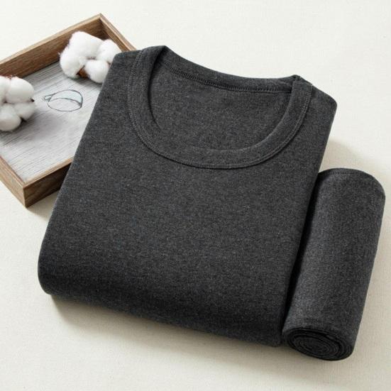 Underwear for Men Fleece Lined Base Layer Set Winter Warm