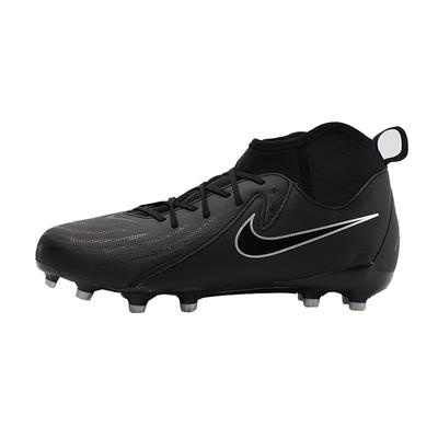 Slip-Resistant Anti-Kick Wear-Resistant Mid-Top Kids' Soccer Shoes Black Kids' Sneakers FJ2603-001