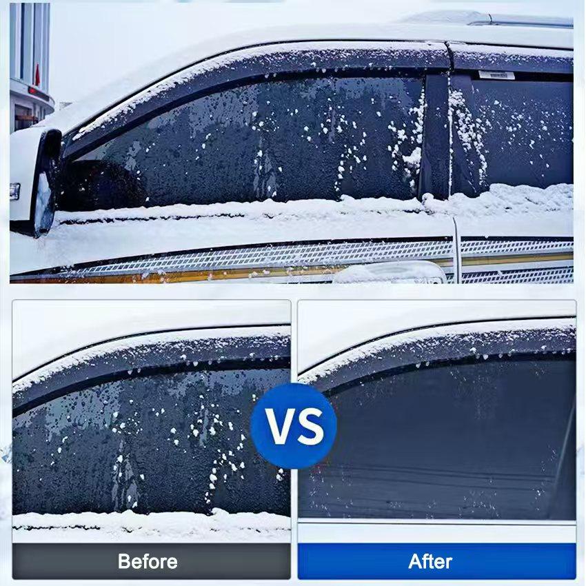 Fast-Acting Car Ice and Snow Spray - Winter Window and Door Handle Defrost, Anti-Freeze Formula
