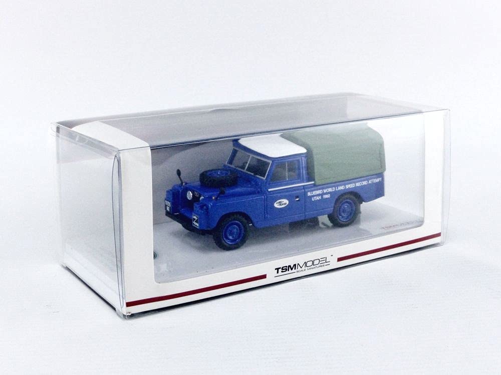 TSM MODEL Land Rover Series II Bluebird Proteus CN7 Support Car 1960 Bonneville Salt Flats Finished Product 1/43