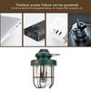 Retro LED Camping Lantern Portable Multifunctional Rechargeable Tent Light for Outdoor