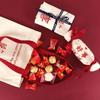 Sweet Canvas Wedding Candy Bag Spring Festival Handbag New Year Gifts Bag Bowknot Chinese Style Handbag Party