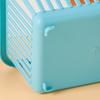 Storage Basket Multifunctional Compact Plastic   Basket with Handle for Desk