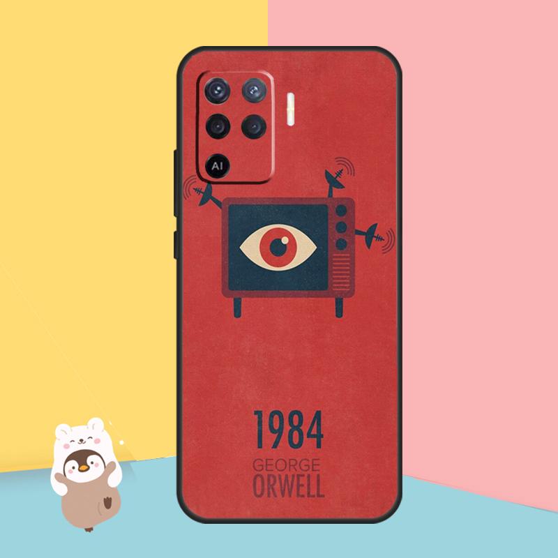 1984 George Orwell Case For OPPO Find X5 X3 Lite Pro A15 A16 A52 A72 A5 A9 A31 A53 A83 A93 A54 A74 A94 Cover