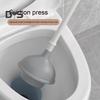 Toilet Plunger Heavy Duty Force Cup Toilet Bowl Plunger with Long Handle Bathroom Cleaning Accessories for Toilets Sinks Bathtubs Showers