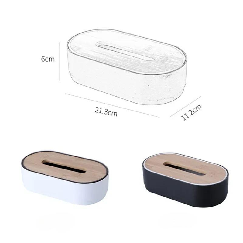 Plastic Tissue Box Car Tissue Box Home Living Room Decoration Bedroom Kitchen Desktop Nordic Storage Box Household Napkin Holder