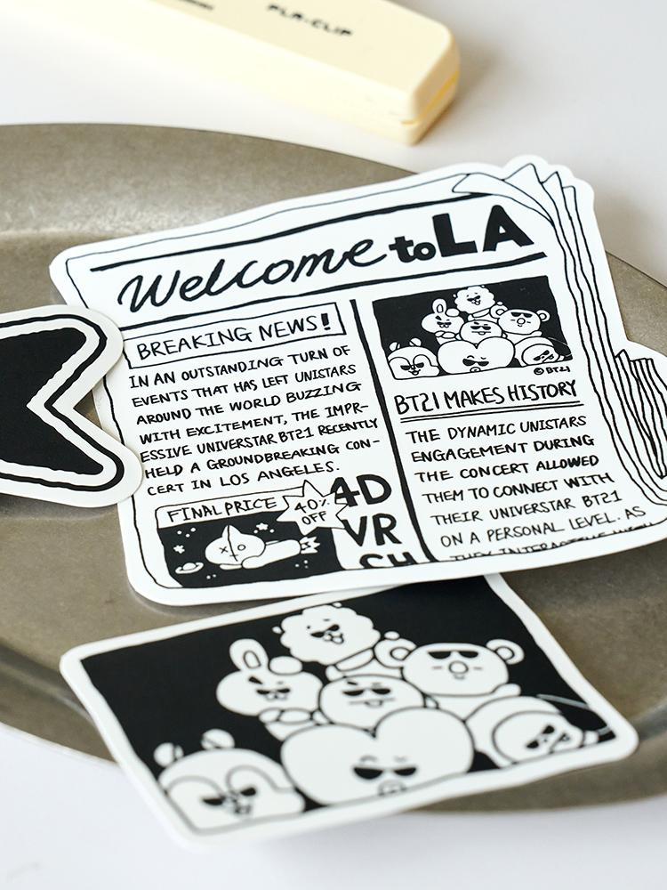 BT21 City Edition Sticker - LA