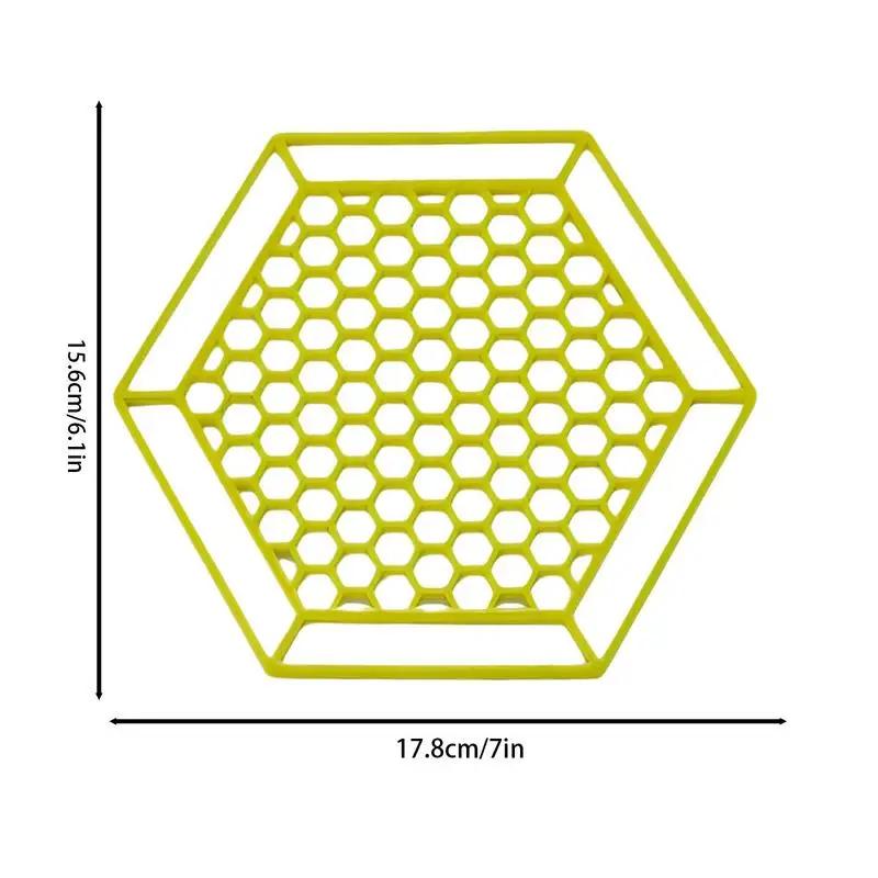 Outdoor Bee ABS Tray Bee Watering Station Honeycomb Design Convenient Practical For Outdoor Garden Thirsty Bee Butterfly Holder