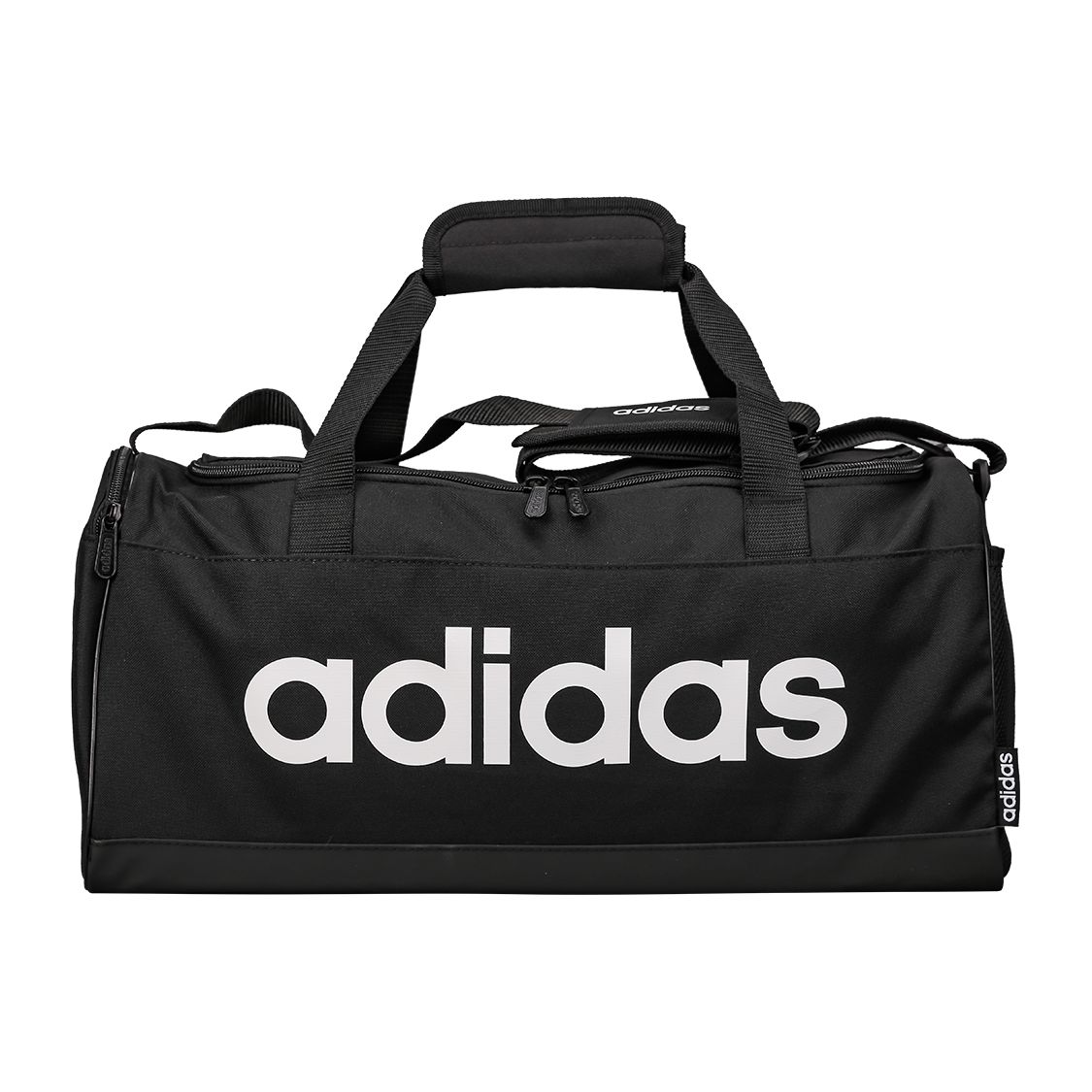 

Adidas Neo Waterproof And Stain-Resistant Linear Logo Polyester Travel Bag Shoulder Bag Crossbody Bag Tote Bag Unisex Bags Black FL3693 Black