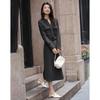 Demana Women's Hyaluronic Acid V-Neck Knitted Dress
