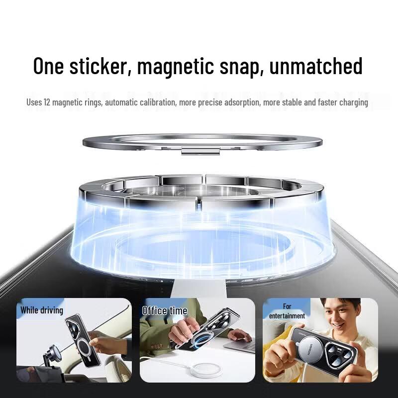Ugreen 360° Rotating Magnetic Shockproof Case for Huawei Pura 80 Pro/Pro+