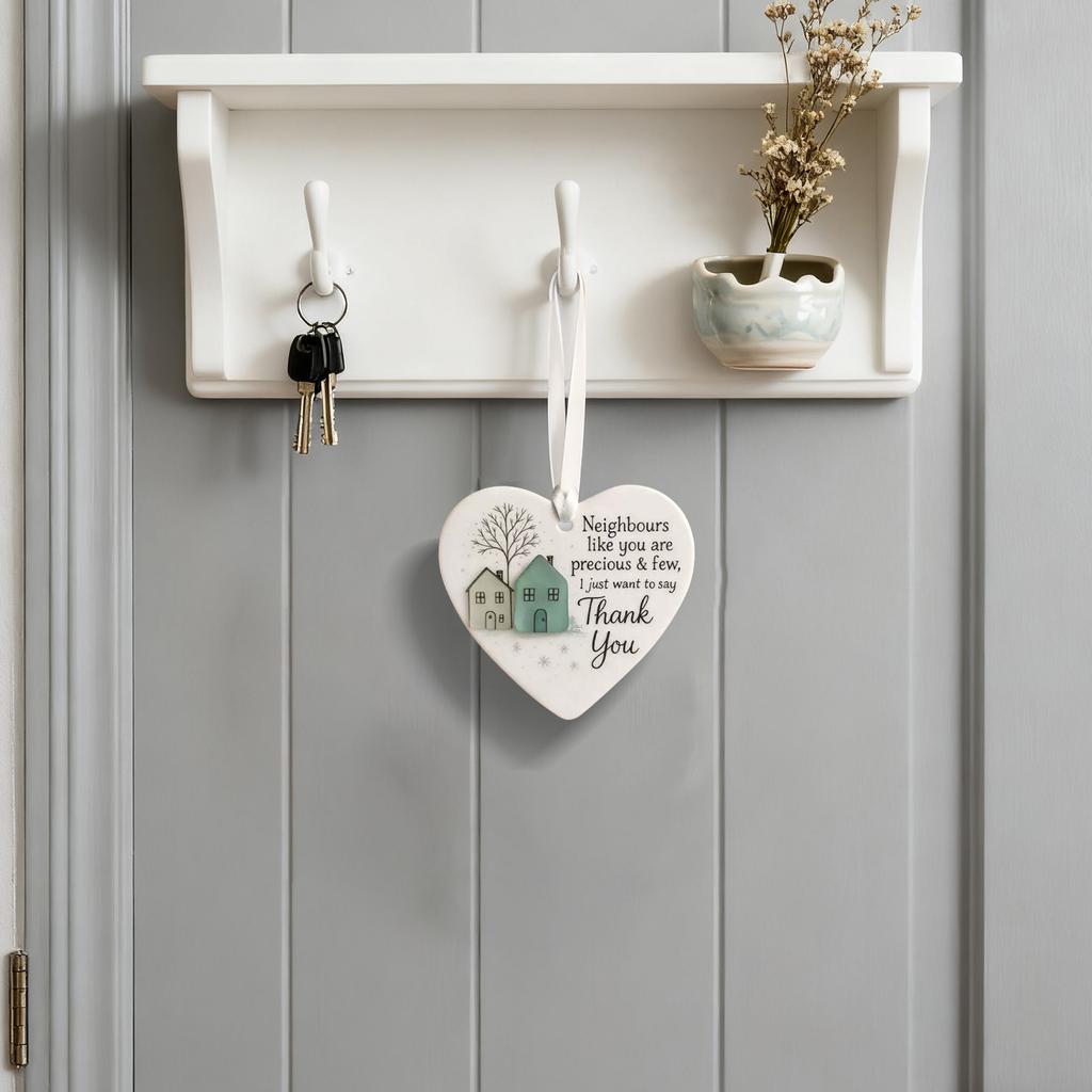 2d Acrylic Heart Shaped Sea Glass Friendship Decor,Friendship Heart Keepsake,Friendship Heart Ornament For Tree Hanging Ornaments,