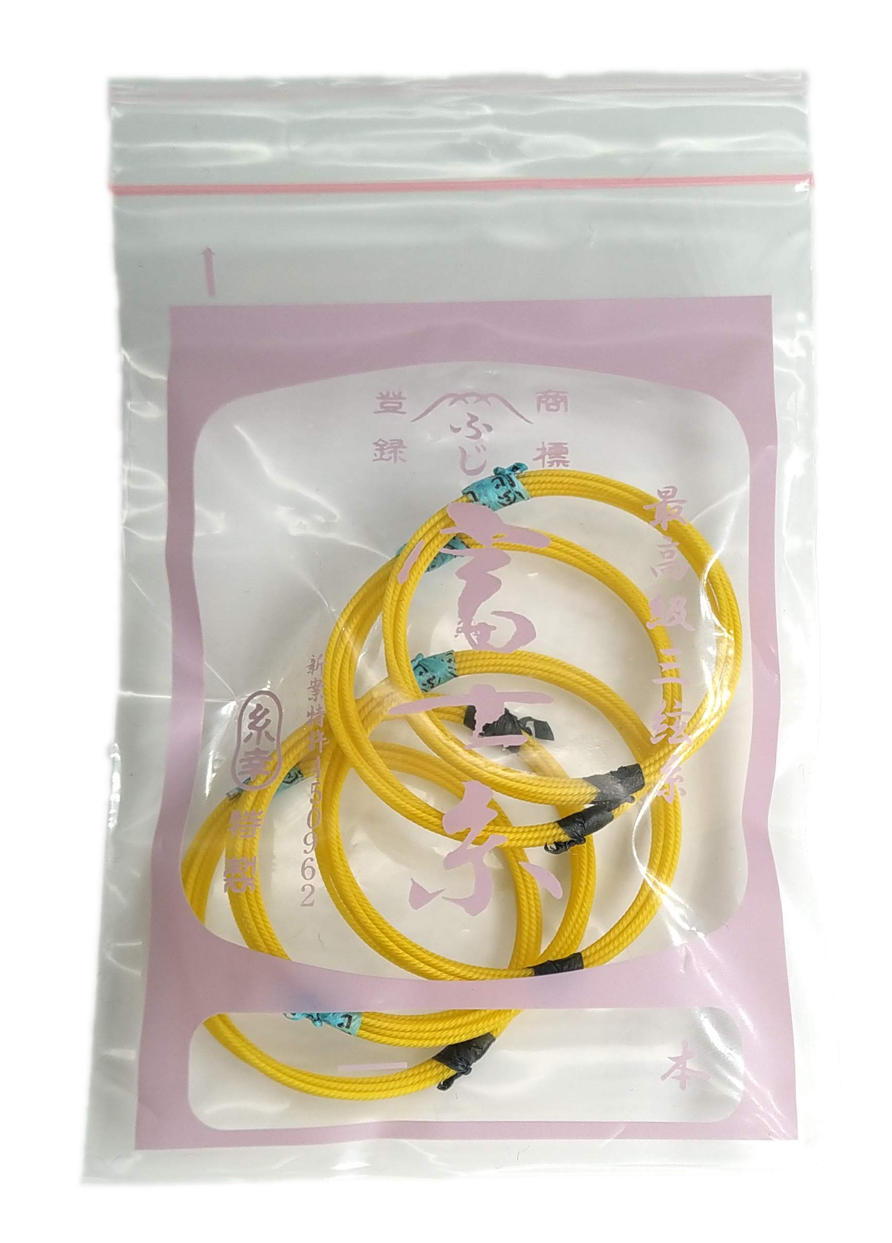 

1 шелковая нить для сямисэна Fuji Thread Set of 5 No. (15-1)