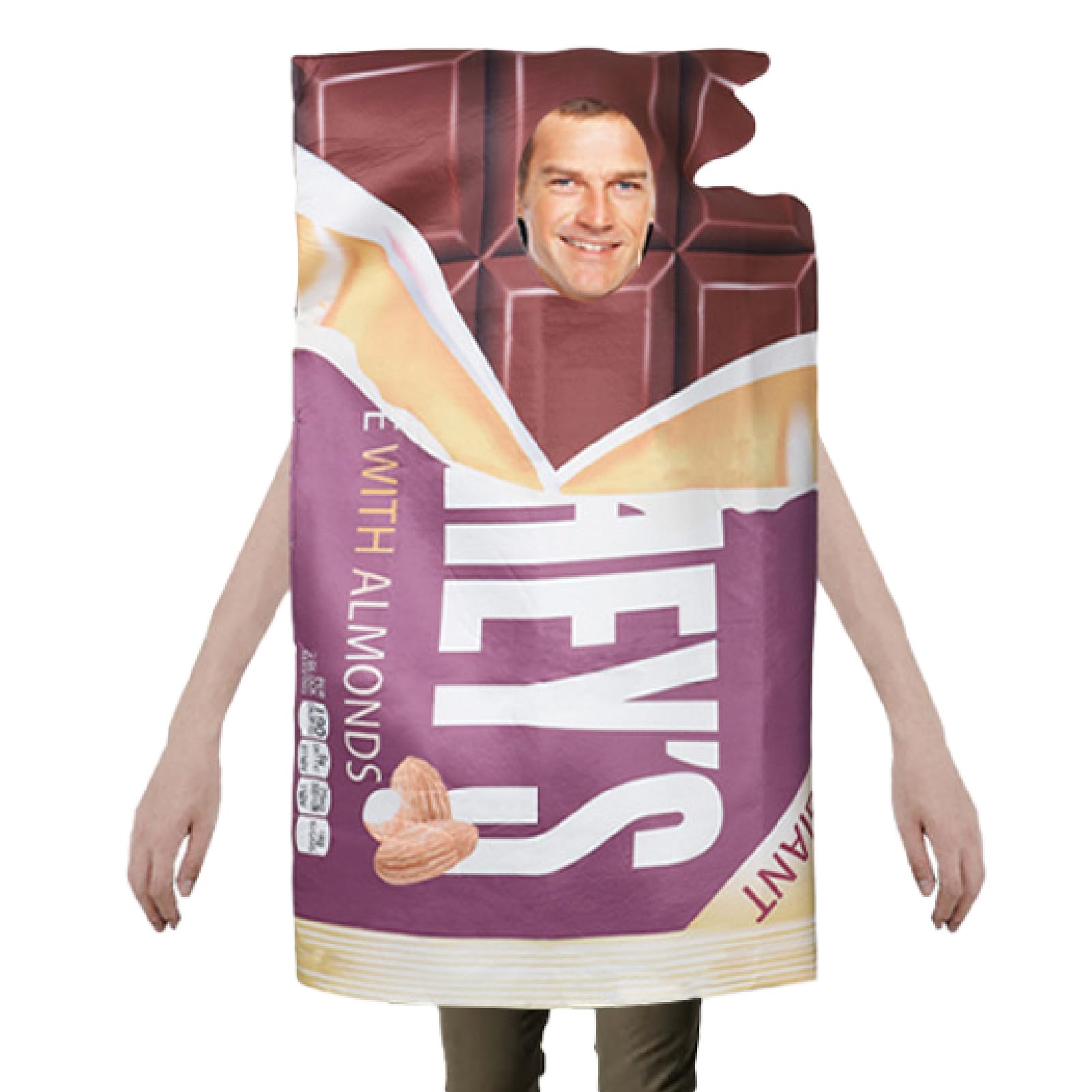 

Смешной Смешной Шоколадная Конфета Хэллоуин Новое Культурное Мероприятие [CAWKAY] Костюм, Косплей, Наряд, Костюм, Вечеринка в Конце Года, Вечеринка Года, Фестиваль,