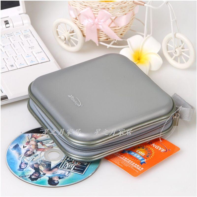 

Xiongye Disc Storage Bag CD Bag CD Bag Large Capacity CD Storage Box DVD Cosmetics Bag Disc Bag Optical Disk Cartridge CD Bag 40 Pieces Gray