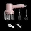 USB Rechargeable Electric Whisk Egg Beater Coffee Blender Household Milk Shaker Mixer Frother Foamer Food Blender