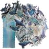 Blue Stickers Washi Paper Whale Stickers Decorative Stickers Washi Stickers  for DIY