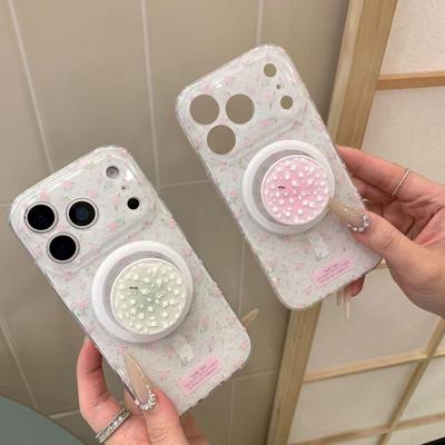 Spring Floral iPhone Case: Drop-Proof, Magnetic, for Models 13, 14, 15PM, 16pro, 17pro